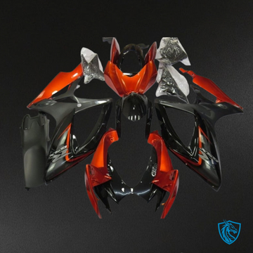 Suzuki GSXR600/750 (2006-2007) Black & Red - MERGEment Motorcycle Fairings Kit
