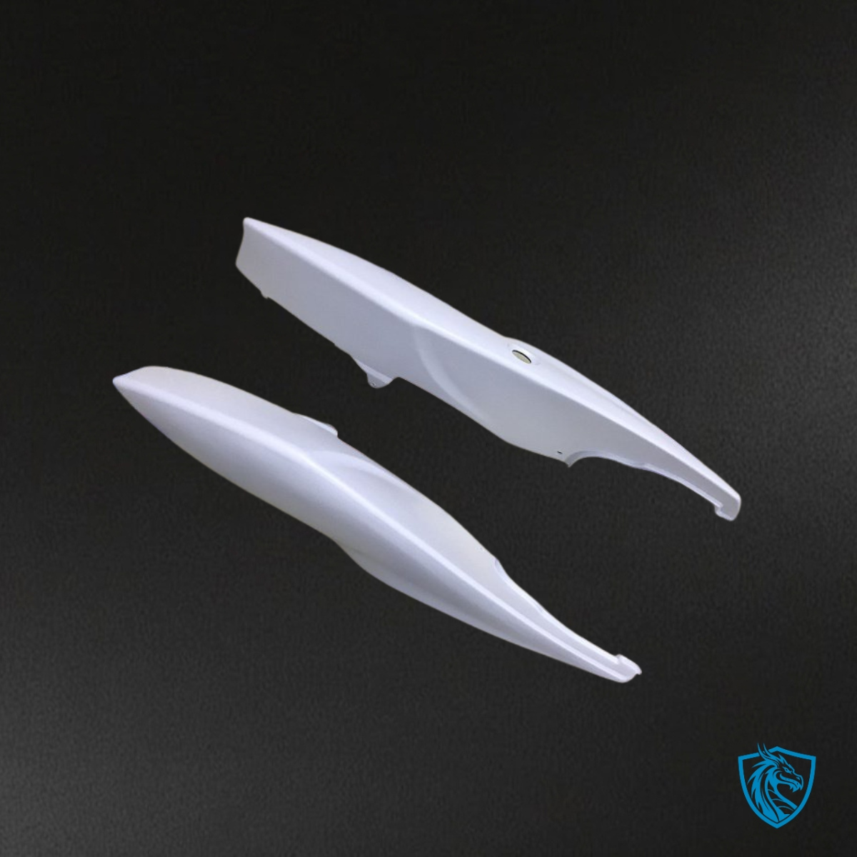 Suzuki GSXR600/750 (2006-2007) Black & White - Custom ABS Fairing Kit