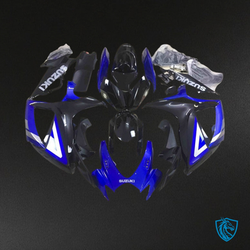 Suzuki GSXR600/750 (2006-2007) Blue & Black Fairing Kit - Aftermarket ABS Bodywork