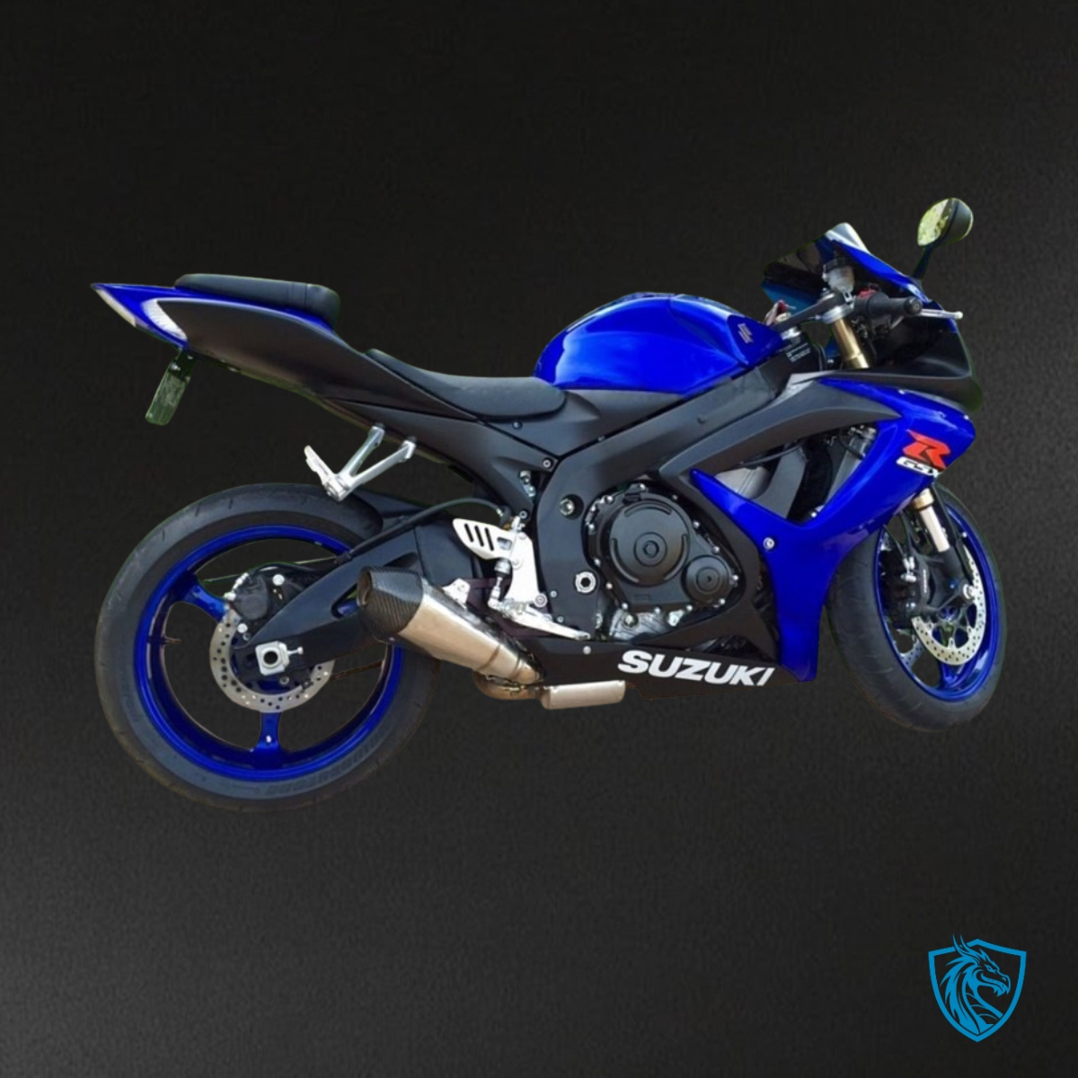 Suzuki GSXR600/750 (2006-2007) Gloss Blue & Black - MERGEment Motorcycle Fairings Kit