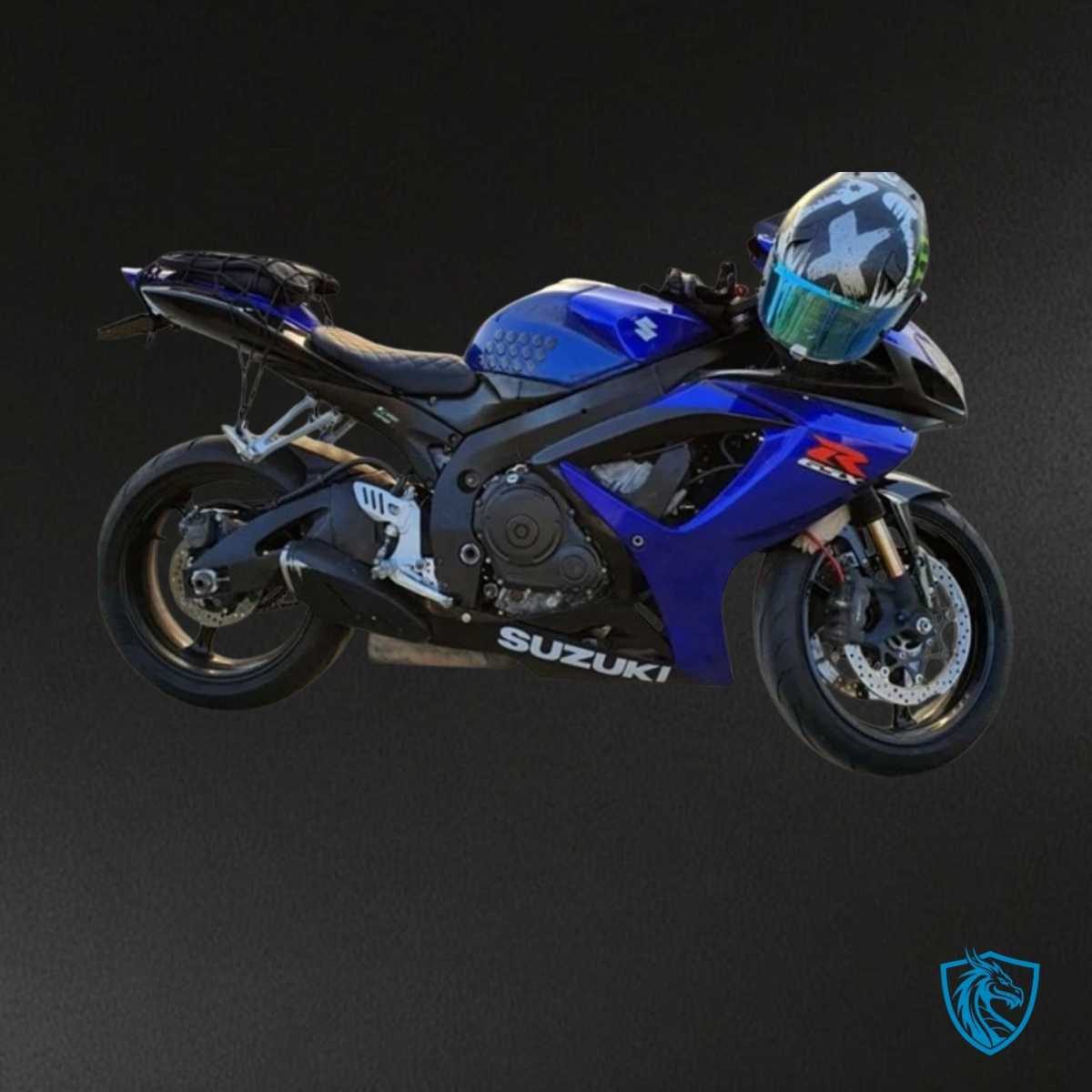 Suzuki GSXR600/750 (2006-2007) Gloss Blue & Black - MERGEment Motorcycle Fairings Kit
