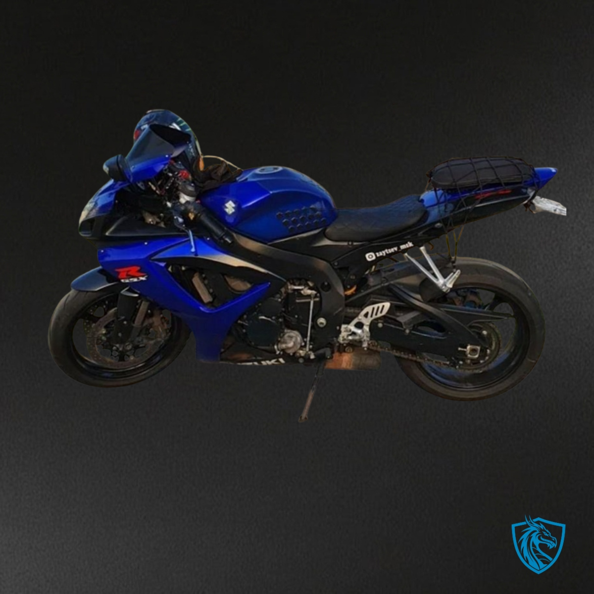 Suzuki GSXR600/750 (2006-2007) Gloss Blue & Black - MERGEment Motorcycle Fairings Kit