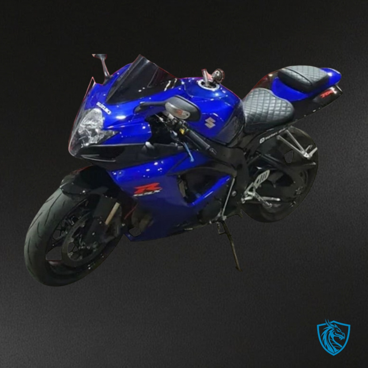 Suzuki GSXR600/750 (2006-2007) Gloss Blue & Black - MERGEment Motorcycle Fairings Kit