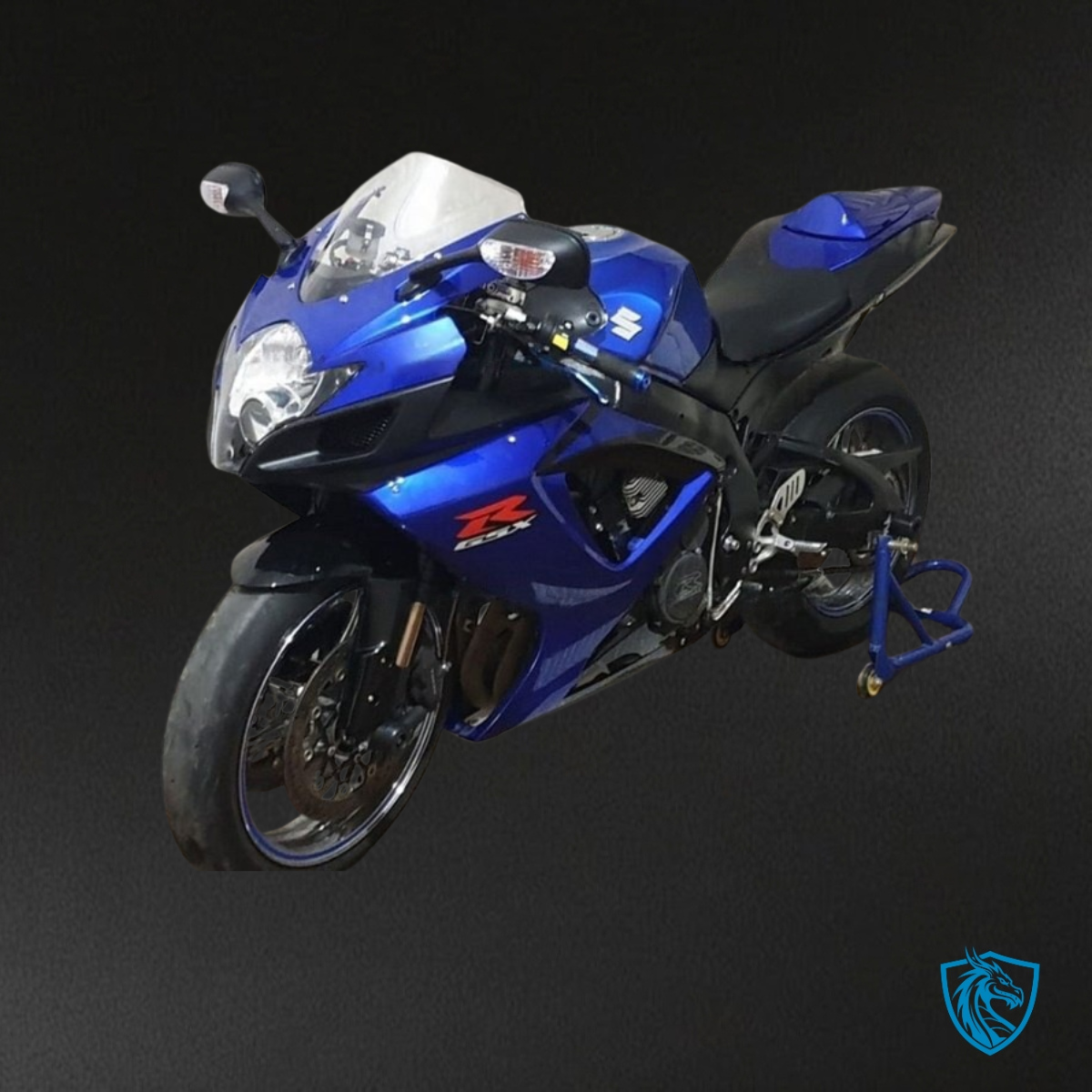 Suzuki GSXR600/750 (2006-2007) Gloss Blue & Black - MERGEment Motorcycle Fairings Kit