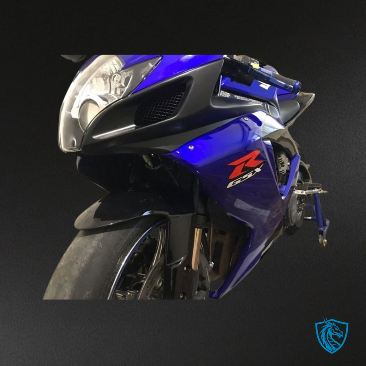 Suzuki GSXR600/750 (2006-2007) Gloss Blue & Black - MERGEment Motorcycle Fairings Kit