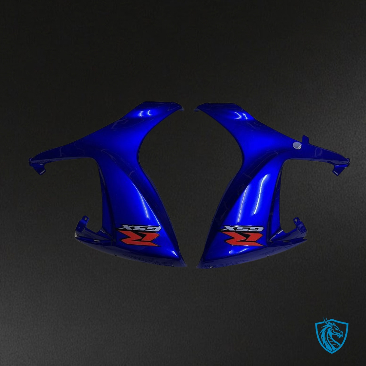Suzuki GSXR600/750 (2006-2007) Gloss Blue & Black - MERGEment Motorcycle Fairings Kit