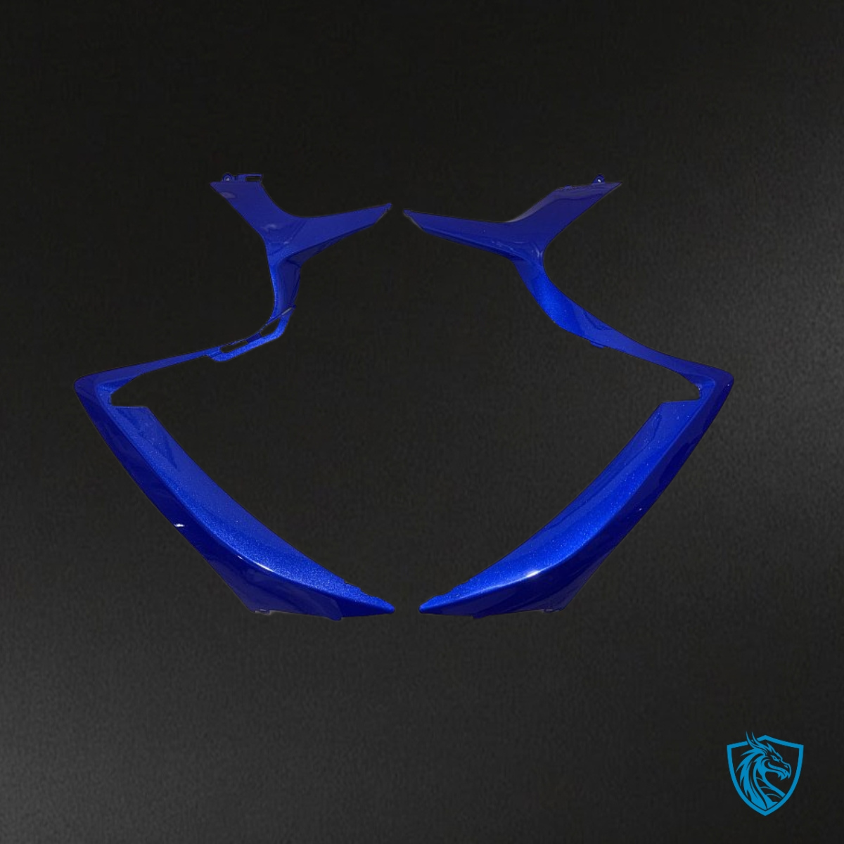 Suzuki GSXR600/750 (2006-2007) Blue & White - Custom ABS Fairing Kit