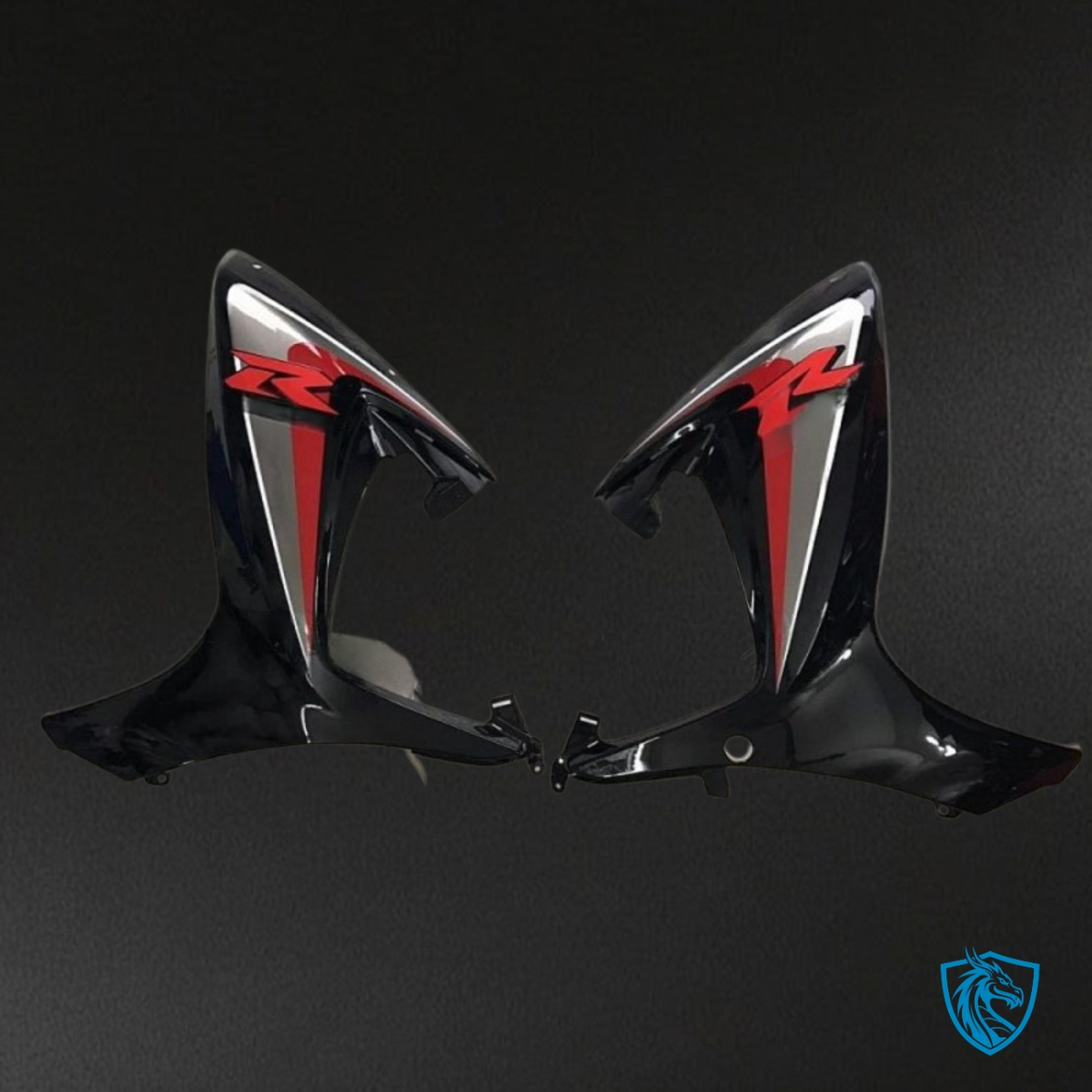 Suzuki GSXR600/750 (2006-2007) Glossy Red & Black Fairings Kit | ABS Bodywork