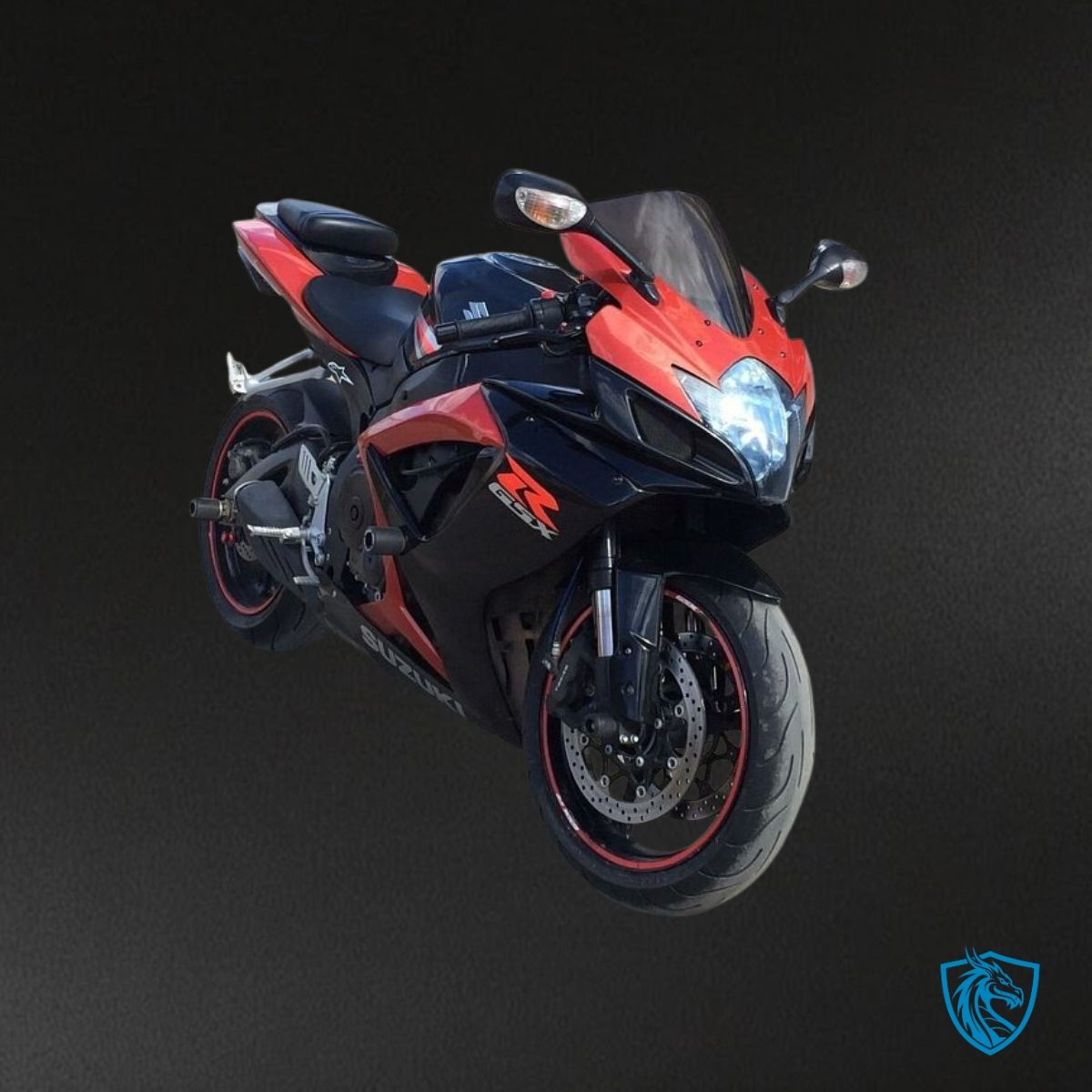 Suzuki GSXR600/750 (2006-2007) Red & Black Fairings Kit | ABS Bodywork