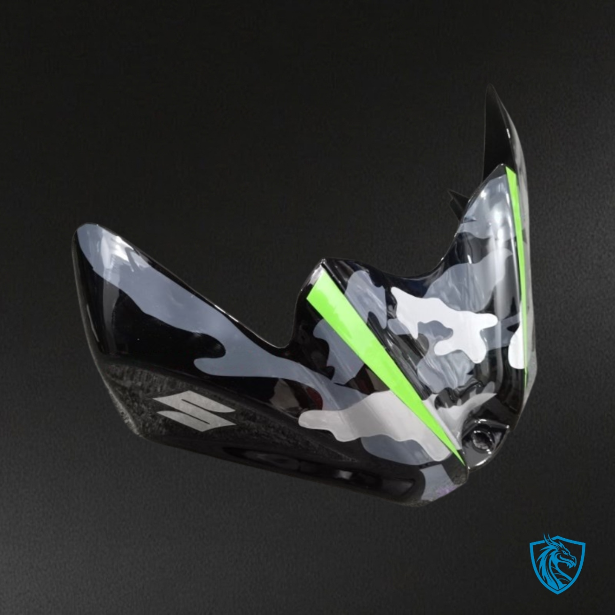 Suzuki GSXR600/750 (2008-2010) Black & Gray Camo Fairing Kit - Aftermarket ABS Bodywork