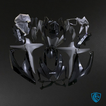 Suzuki GSXR600/750 (2008-2010) Black & Gray - Custom ABS Fairing Kit