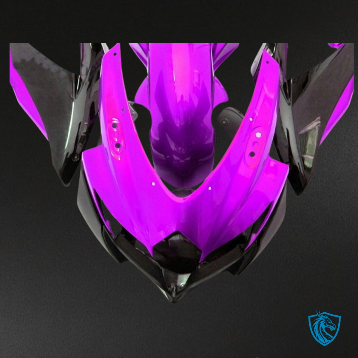 Suzuki GSXR600/750 (2008-2010) Vibrant Purple & Black - MERGEment Motorcycle Fairings Kit