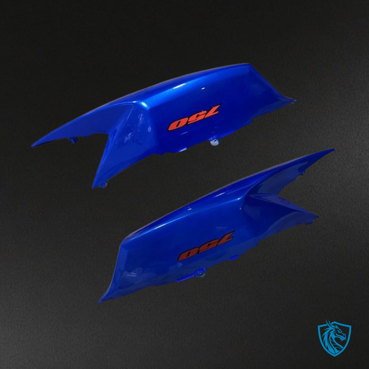 Suzuki GSXR600/750 (2008-2010) Blue & White Fairings Kit | ABS Bodywork