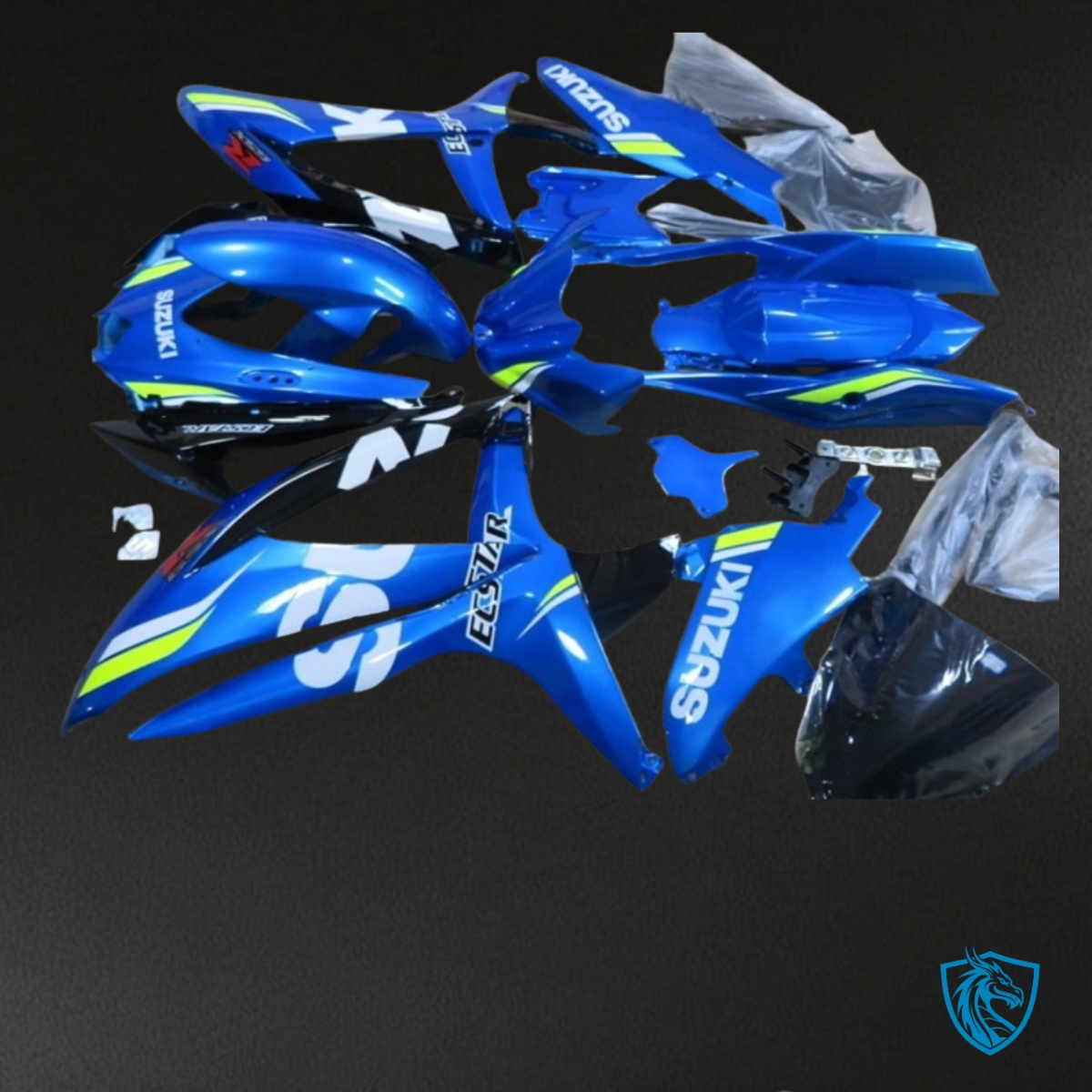 Suzuki GSXR600/750 (2008-2010) Blue - MERGEment Motorcycle Fairings Kit