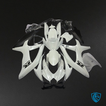 Suzuki GSXR600/750 (2008-2010) White - MERGEment Motorcycle Fairings Kit