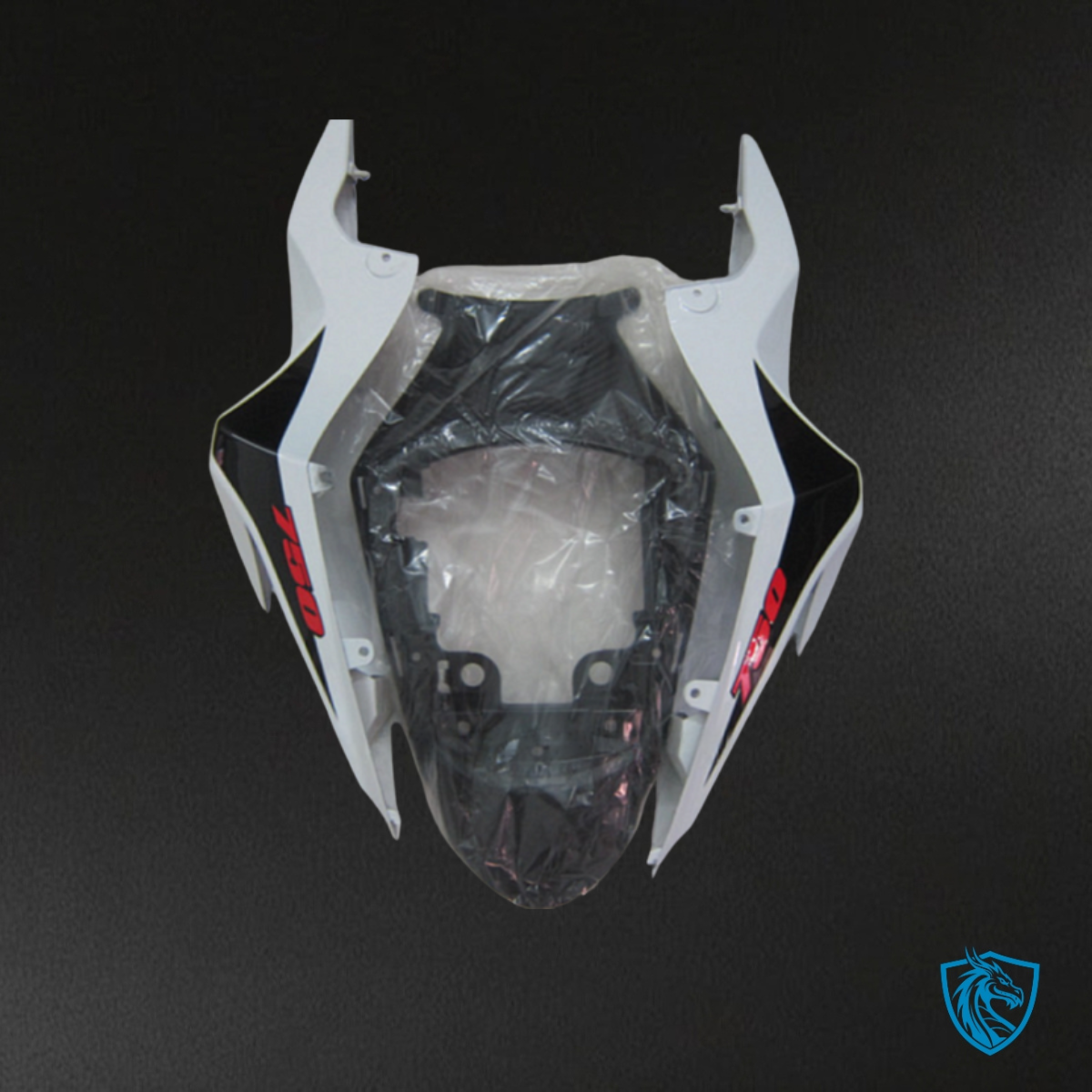 Suzuki GSXR600/750 (2008-2010) White & Blue - Custom ABS Fairing Kit