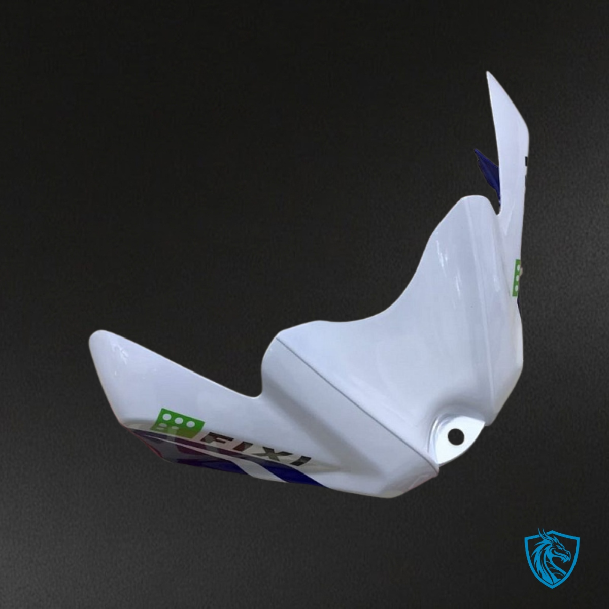 Suzuki GSXR600/750 (2008-2010) White & Blue logos Fairings Kit | ABS Bodywork