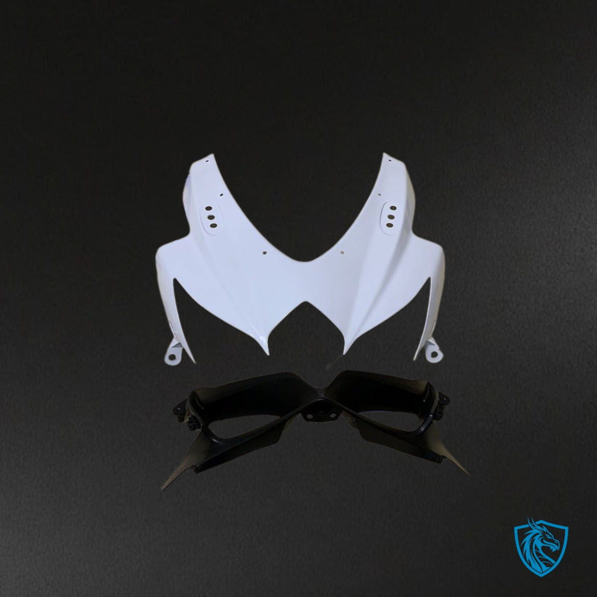 Suzuki GSXR600/750 (2008-2010) White & Red Fairing Kit - Aftermarket ABS Bodywork