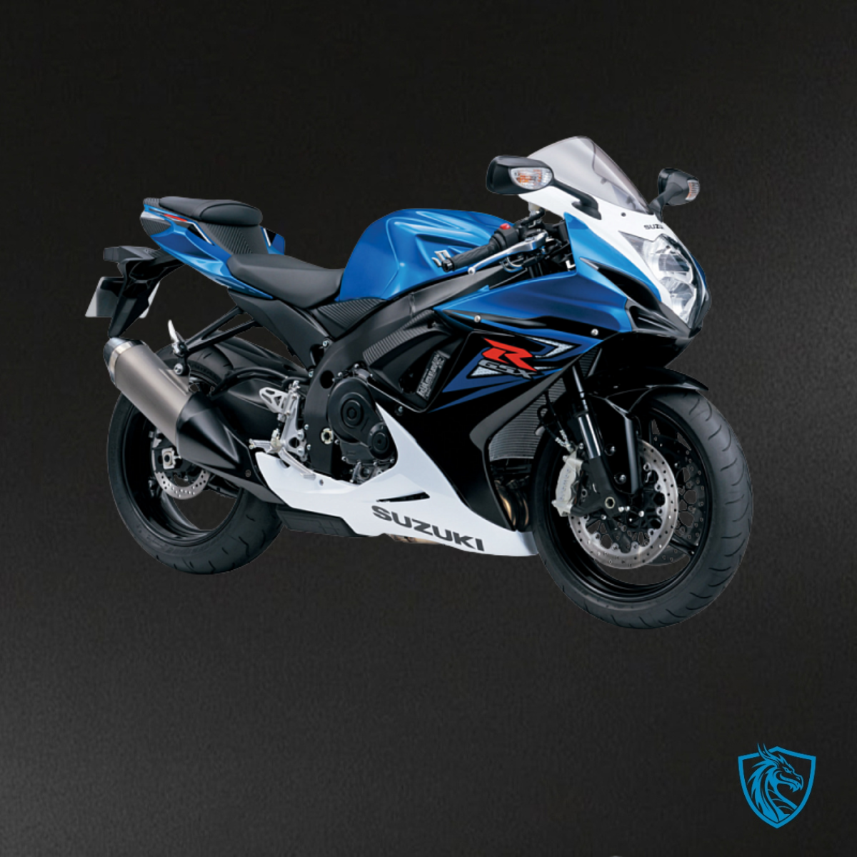 Suzuki GSXR600/750 (2011-2019) Blue & White Fairings Kit | ABS Bodywork