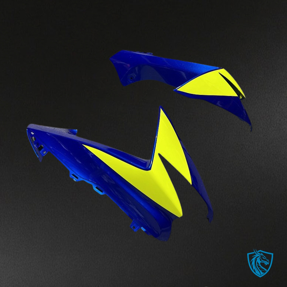 Suzuki GSXR600/750 (2011-2019) Blue & Yellow - Custom ABS Fairing Kit