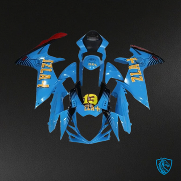 Suzuki GSXR600/750 (2011-2019) Blue Rizla Fairing Kit - Aftermarket ABS Bodywork