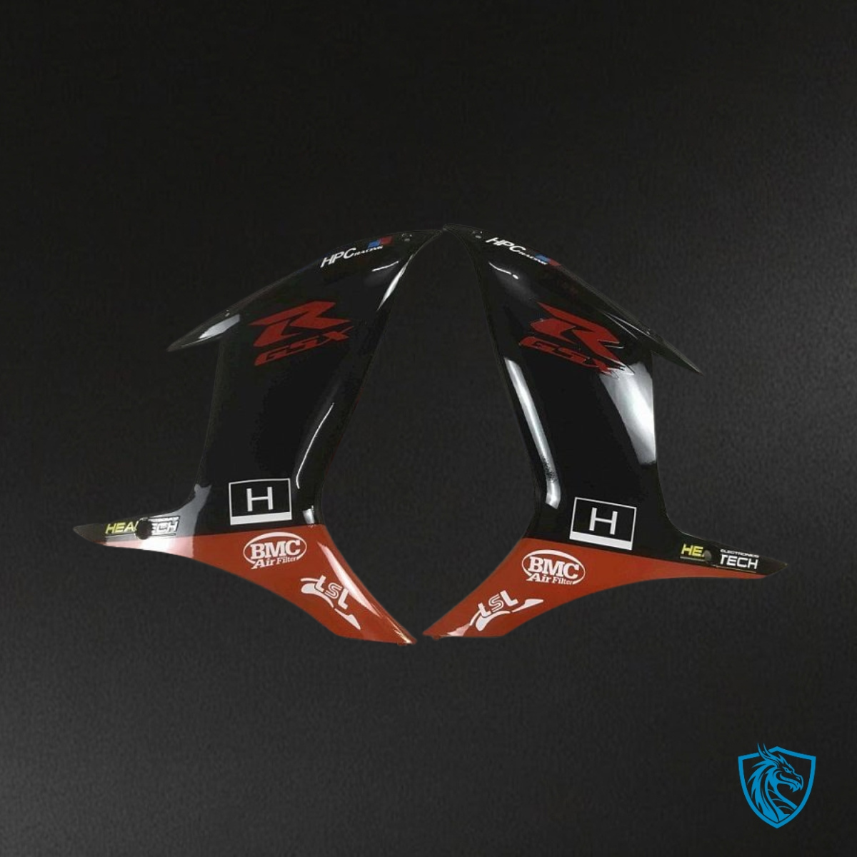 Suzuki GSXR600/750 (2011-2019) Blue, Red & Black Fairings Kit | ABS Bodywork