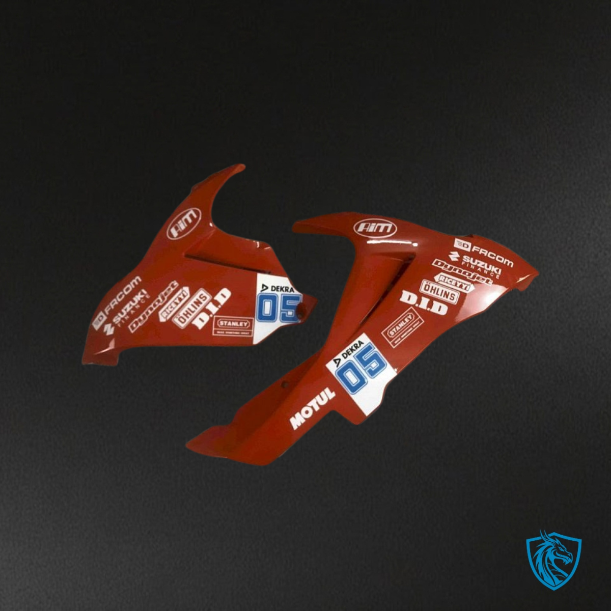 Suzuki GSXR600/750 (2011-2019) Blue, Red & Black Fairings Kit | ABS Bodywork