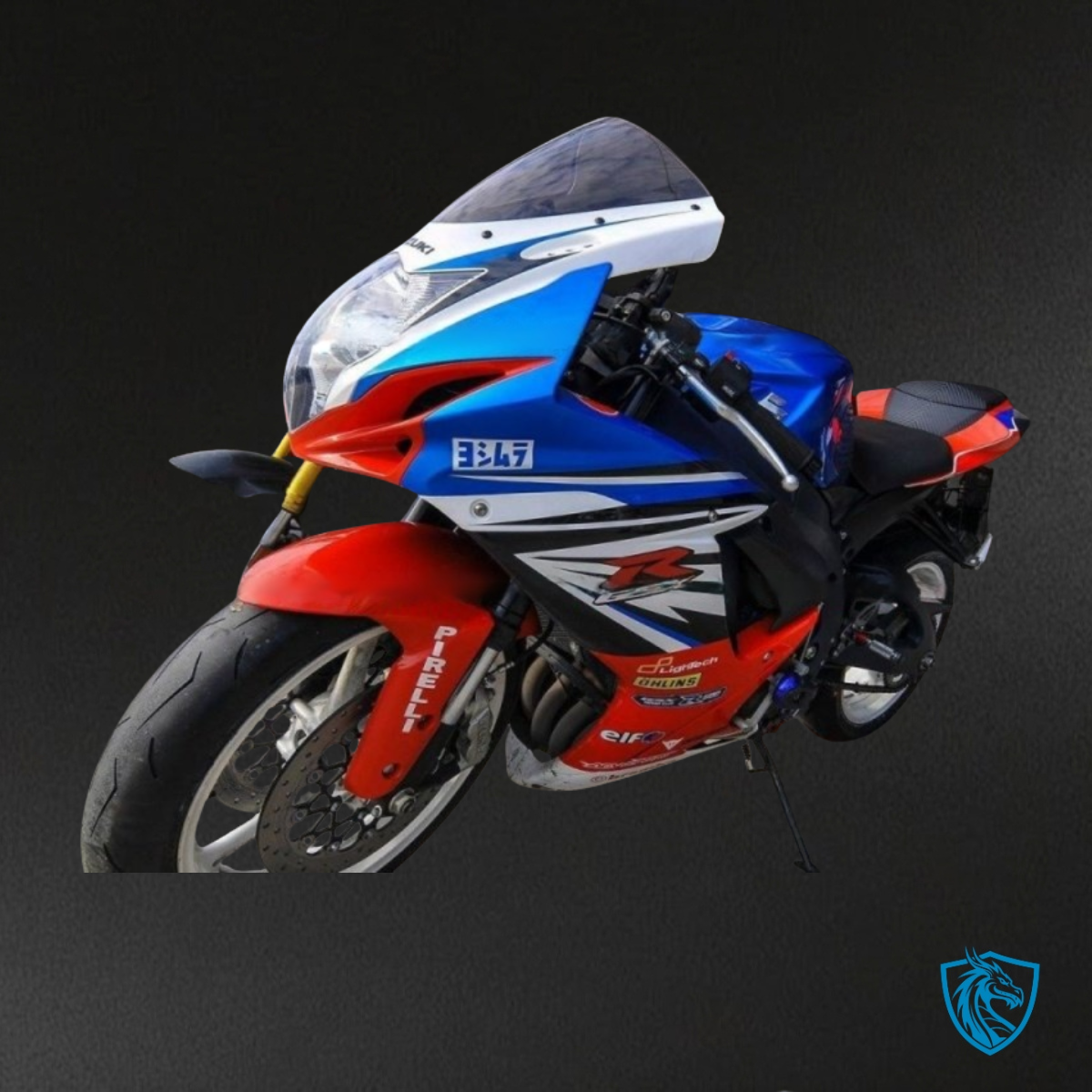 Suzuki GSXR600/750 (2011-2019) Red, Blue & White - MERGEment Motorcycle Fairings Kit