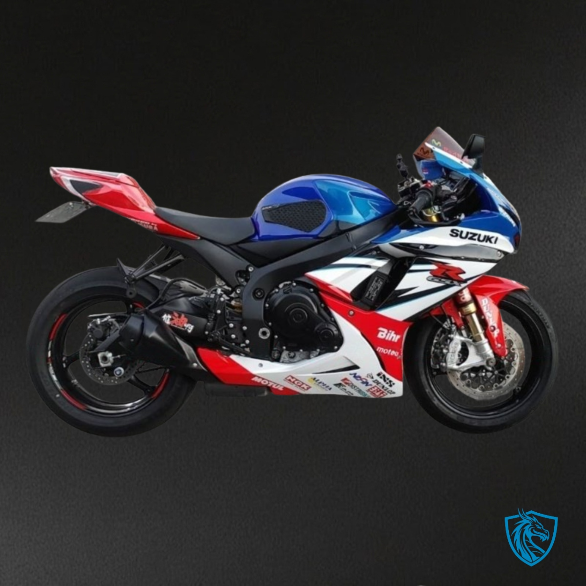 Suzuki GSXR600/750 (2011-2019) Red, Blue & White - MERGEment Motorcycle Fairings Kit