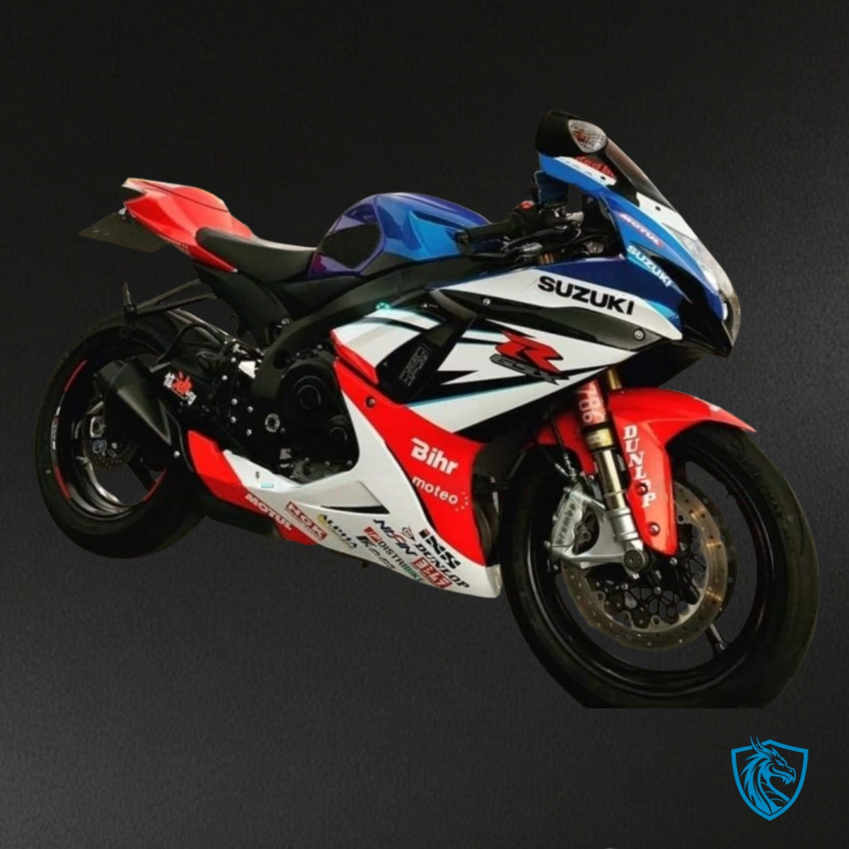 Suzuki GSXR600/750 (2011-2019) Red, Blue & White - MERGEment Motorcycle Fairings Kit