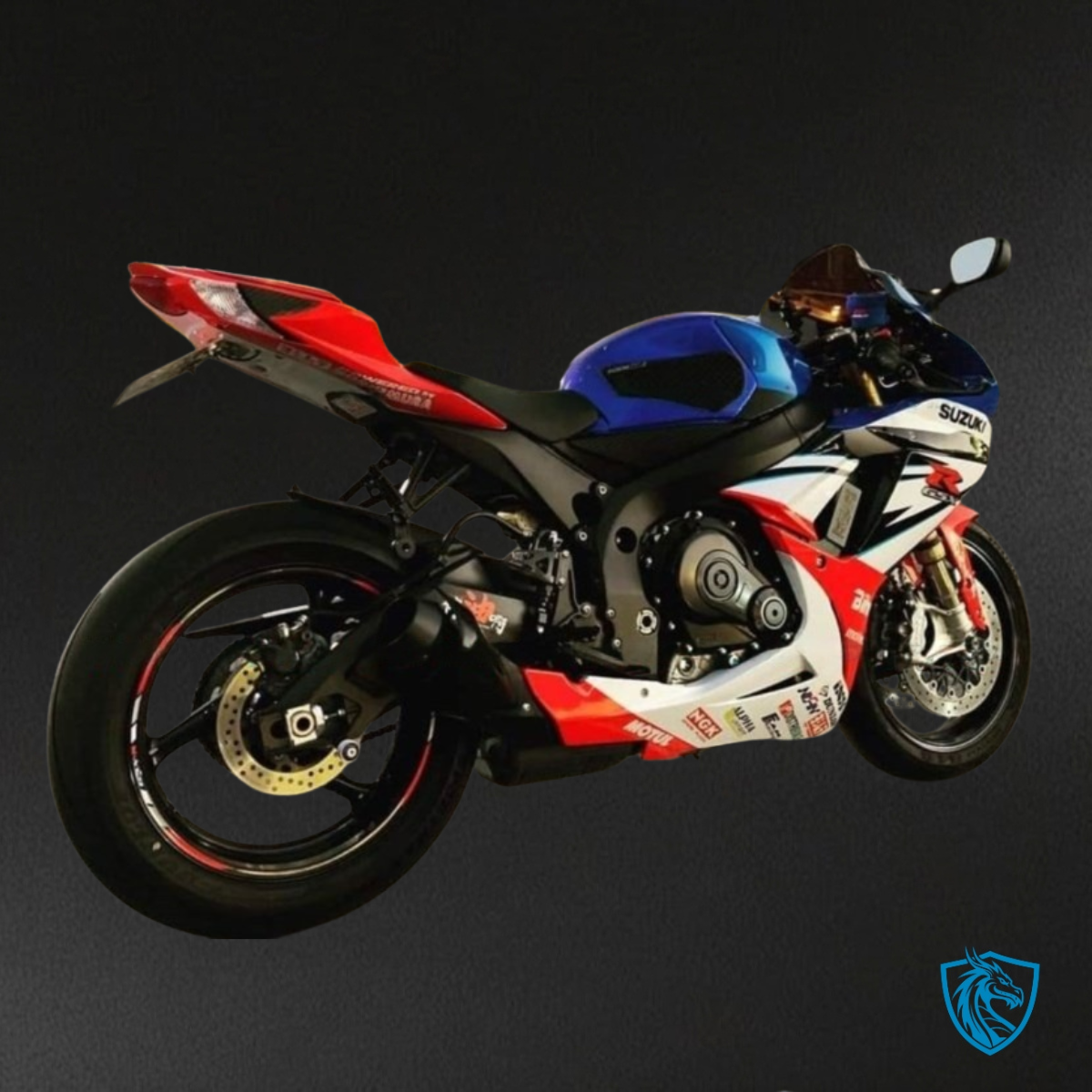 Suzuki GSXR600/750 (2011-2019) Red, Blue & White - MERGEment Motorcycle Fairings Kit