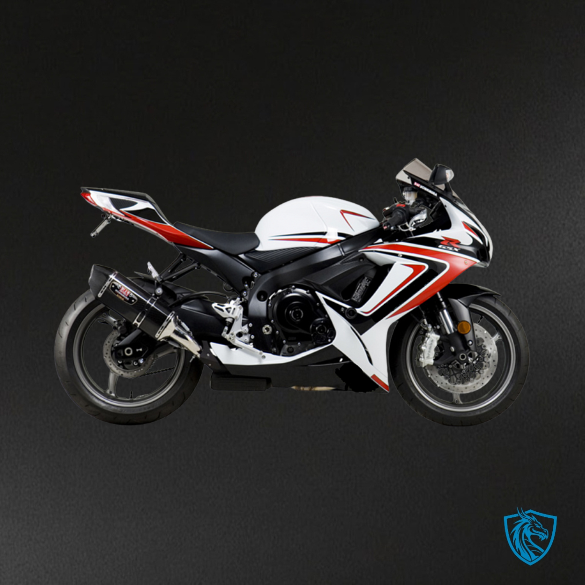 Suzuki GSXR600/750 (2011-2019) White, Black & Red Fairing Kit - Aftermarket ABS Bodywork