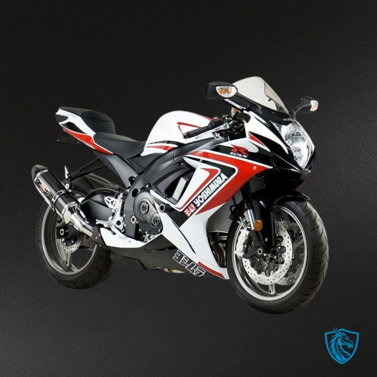 Suzuki GSXR600/750 (2011-2019) White, Black & Red Fairing Kit - Aftermarket ABS Bodywork