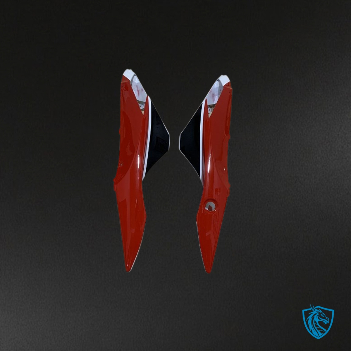 Suzuki GSXR600/750 (2011-2019) White, Black & Red Fairing Kit - Aftermarket ABS Bodywork