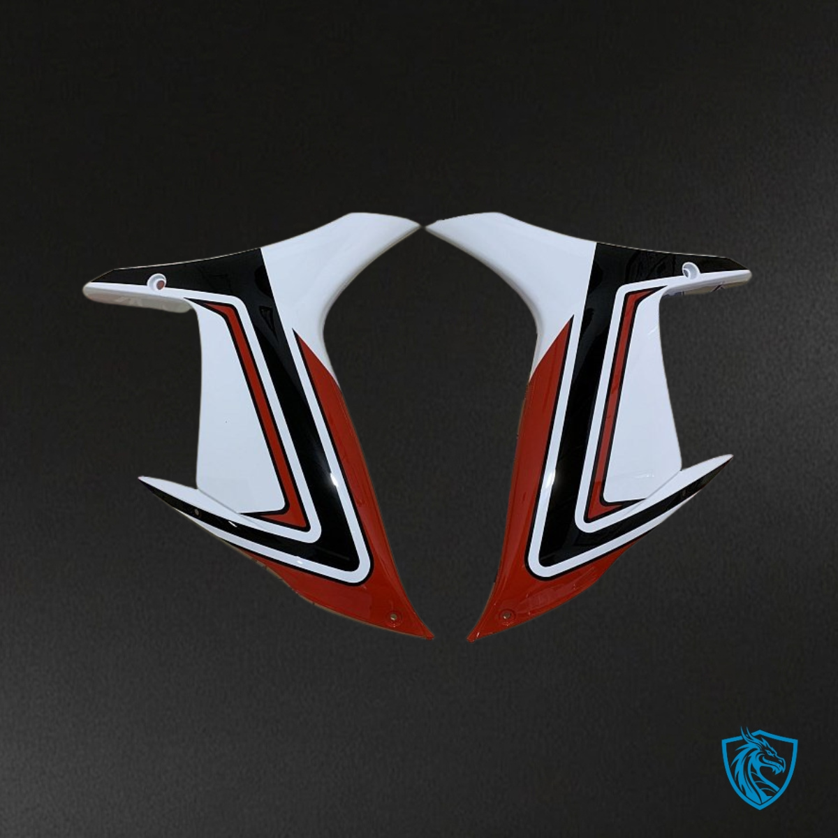 Suzuki GSXR600/750 (2011-2019) White, Black & Red Fairing Kit - Aftermarket ABS Bodywork