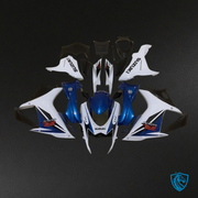 White & Blue Logo