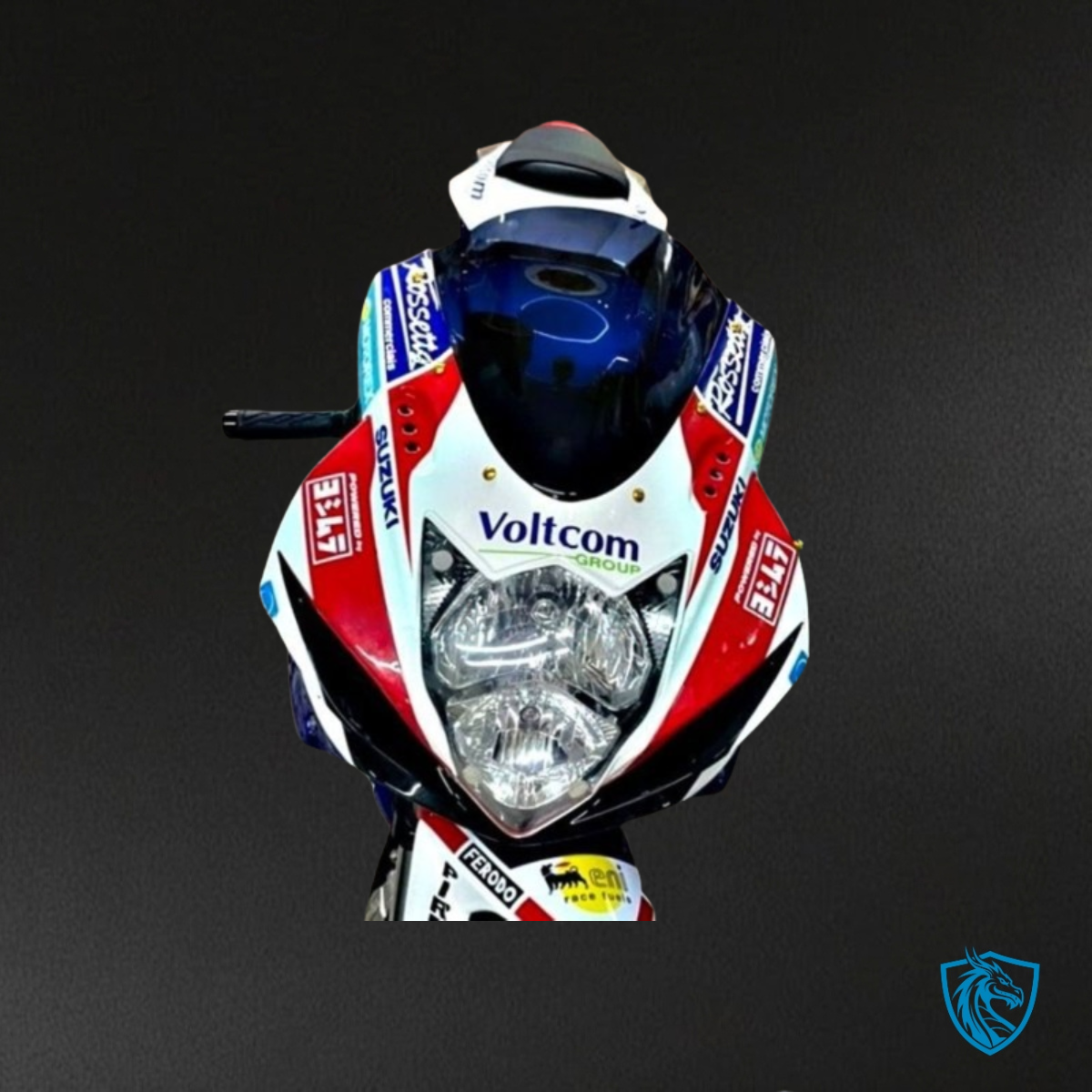 Suzuki GSXR600/750 (2011-2019) Blue & White Fairing Kit - Aftermarket ABS Bodywork