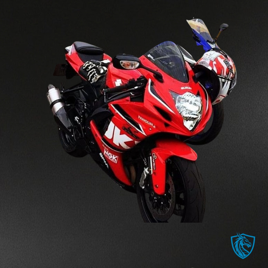 Suzuki GSXR600/750 (2011-2019) Glossy Red Fairing Kit - Aftermarket ABS Bodywork