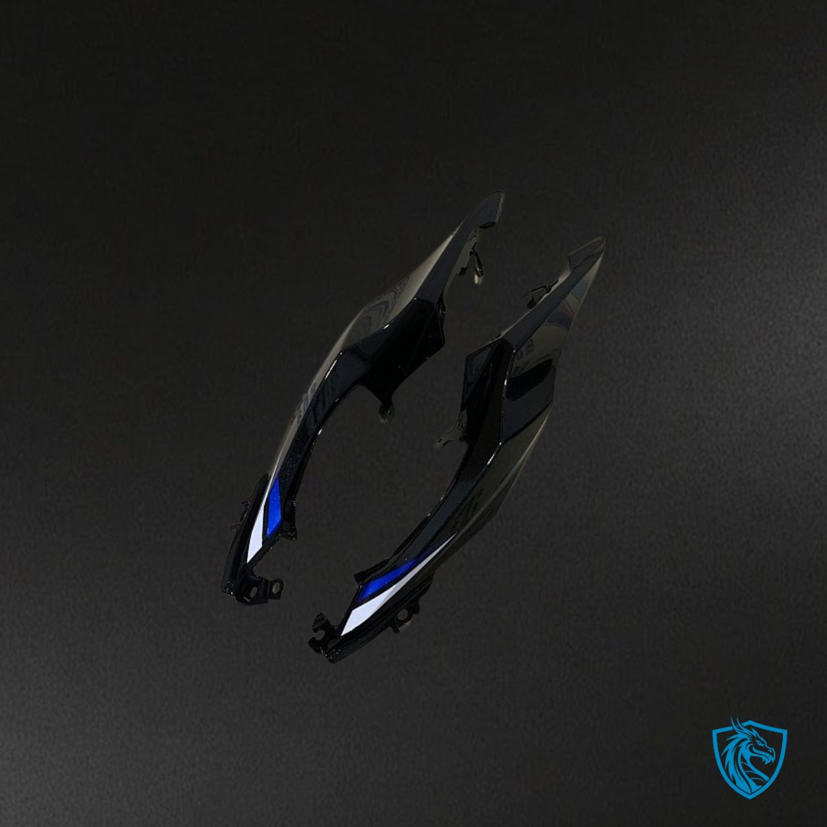 Suzuki GSXR1000 (2017-2020) Black, Blue & White Fairing Kit | ABS Bodywork
