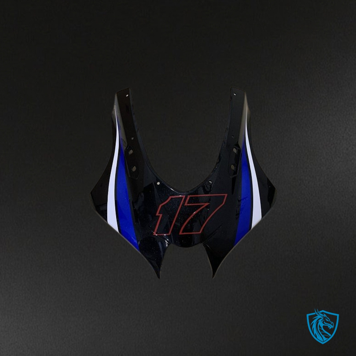 Suzuki GSXR1000 (2017-2020) Black, Blue & White Fairing Kit | ABS Bodywork