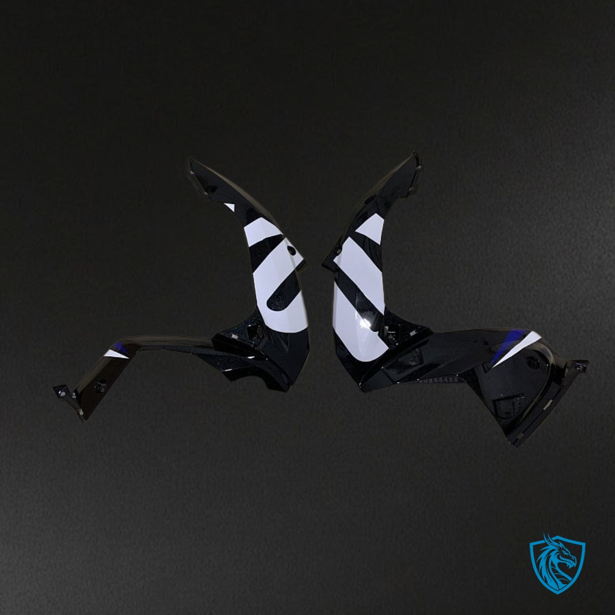 Suzuki GSXR1000 (2017-2020) Black, Blue & White Fairing Kit | ABS Bodywork