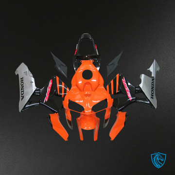 Honda CBR600RR (2005-2006) Black & Orange - Fairing Kit