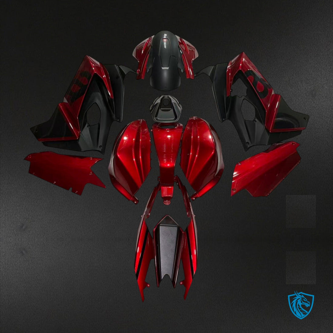 Aprilia RS660 (2020-2024) Gloss Red & Black Fairing Kit - Aftermarket ABS Bodywork