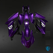 Gloss Purple & Black