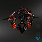 Gloss Orange & Black