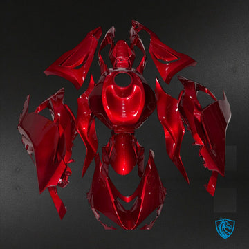 Kawasaki ZX-6R (2024-2025) Gloss Red Fairing Kit - Aftermarket ABS Bodywork