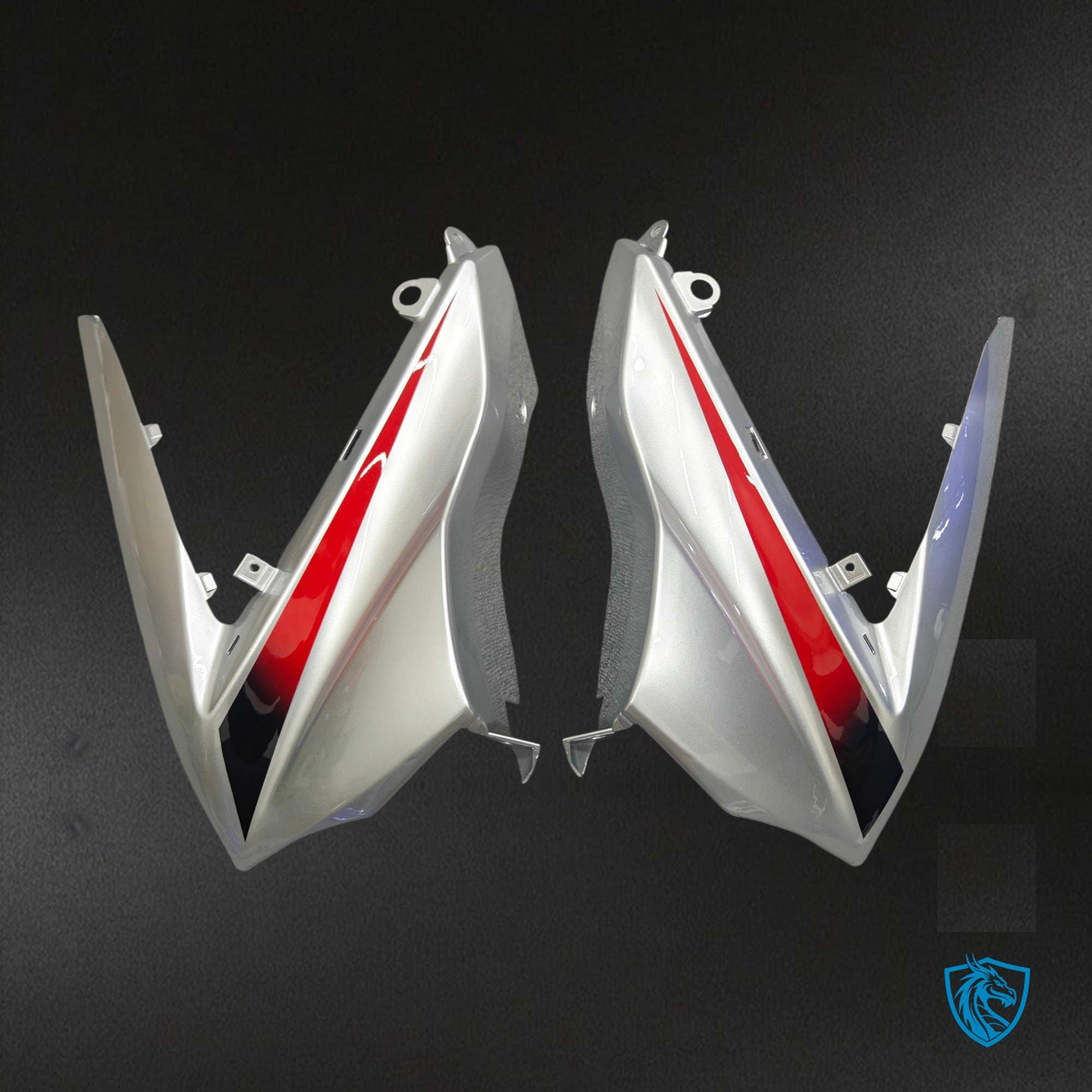 Suzuki GSX-R1000 K7 K8 (2007-2008) Blue & White Gloss Fairing Kit - Aftermarket ABS Bodywork