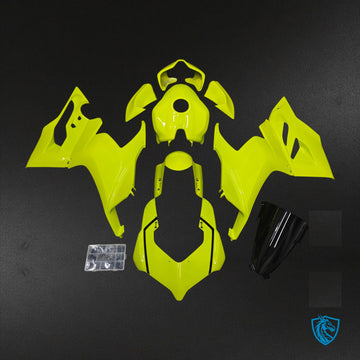 Ducati Panigale V2 (2020-2023) Neon Yellow Gloss Fairing Kit - Aftermarket ABS Bodywork