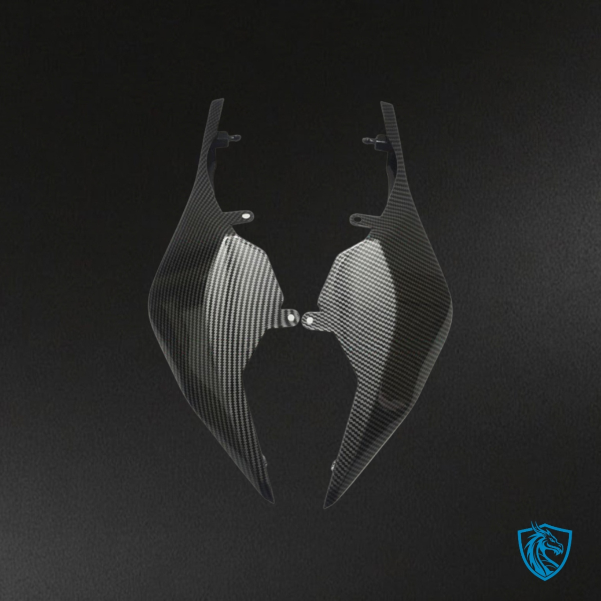 Honda CBR650R (2019-2020) Black carbon fabric Fairings Kit - Aftermarket ABS Bodywork