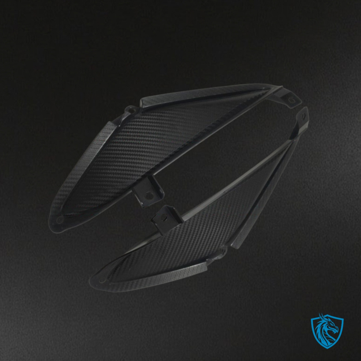 Honda CBR650R (2019-2020) Black carbon fabric Fairings Kit - Aftermarket ABS Bodywork